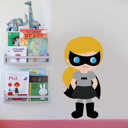 Bat Girl Αυτοκόλλητο Τοίχου
