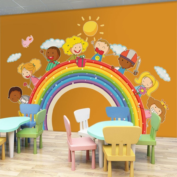 Αυτοκόλλητο Τοίχου Rainbow