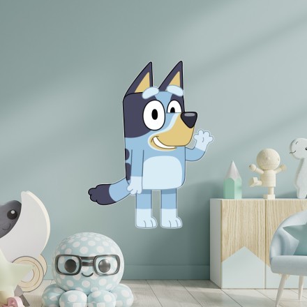Bluey Αυτοκόλλητο Τοίχου