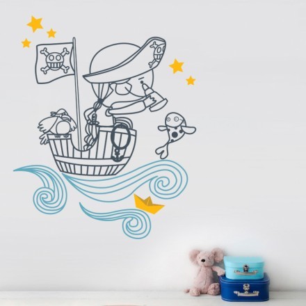 Little Pirate Αυτοκόλλητο Τοίχου