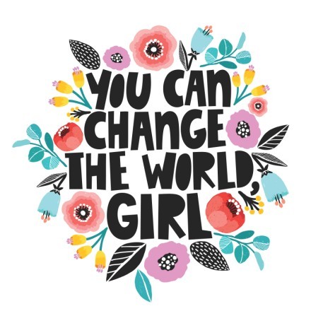 You can change the world