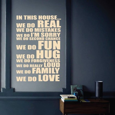In this house we do love