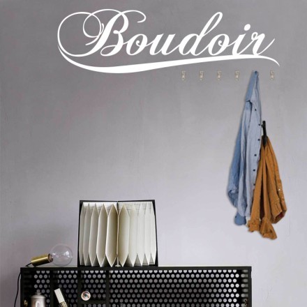 Boudoir Αυτοκόλλητο Τοίχου