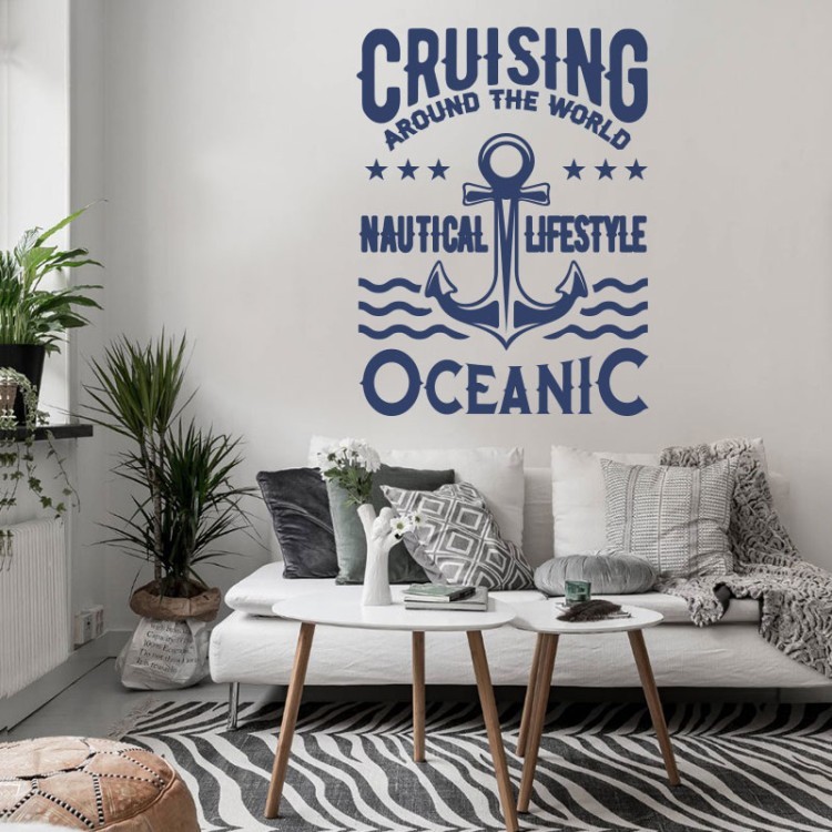Αυτοκόλλητο Τοίχου Cruising Oceanic