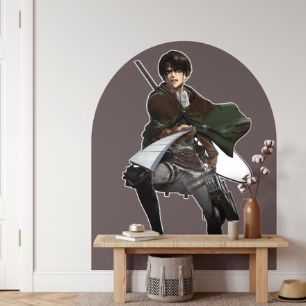 Levi - Attack on Titan Αυτοκόλλητο Τοίχου