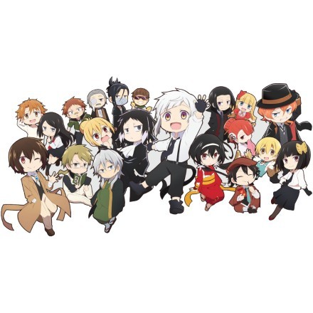 Chibi Art of Bungo Stray Dogs