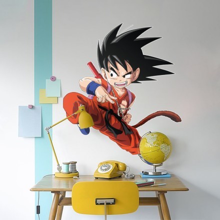 Kid Goku - Dragon Ball Αυτοκόλλητο Τοίχου