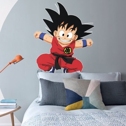 Little Goku - Dragon Ball Αυτοκόλλητο Τοίχου