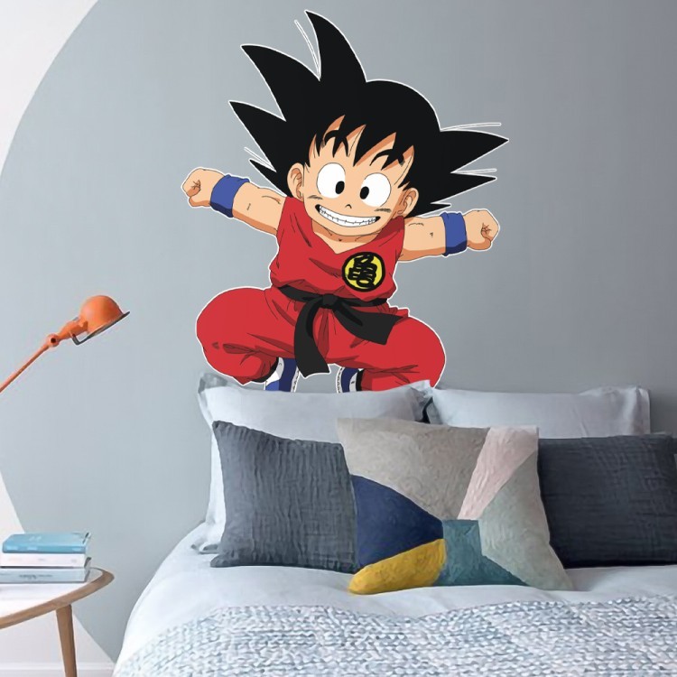 Αυτοκόλλητο Τοίχου Little Goku - Dragon Ball