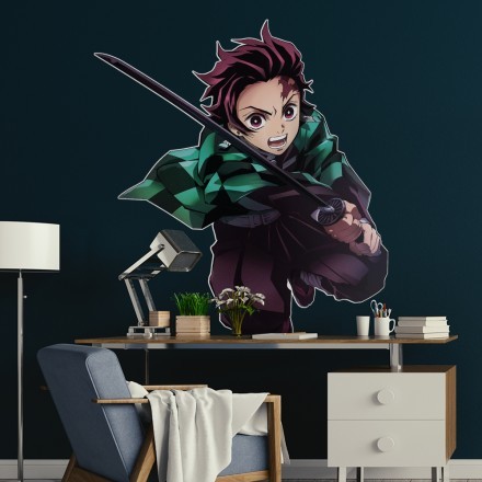 Tanjiro - Demon Slayer Αυτοκόλλητο Τοίχου
