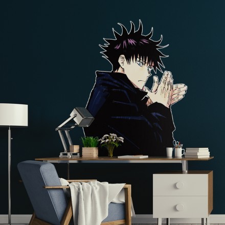 Megumi Fushiguro - Jujutsu Kaisen Αυτοκόλλητο Τοίχου