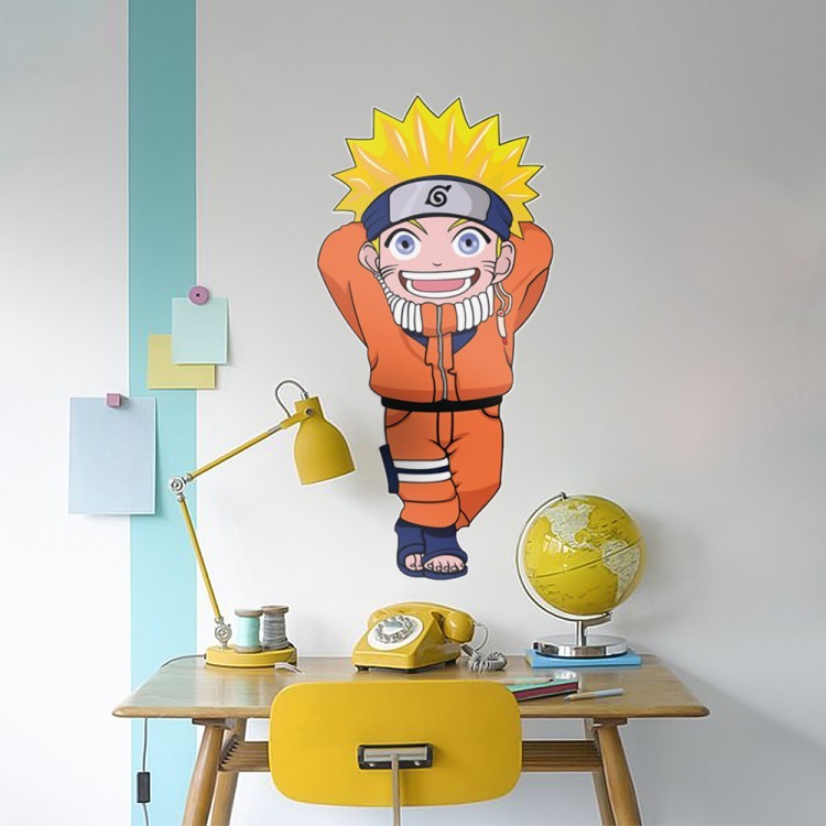 Αυτοκόλλητο Τοίχου Uzumaki Chibi Art - Naruto