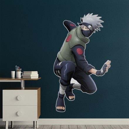 Ninja voltage kakashi - Naruto Αυτοκόλλητο Τοίχου