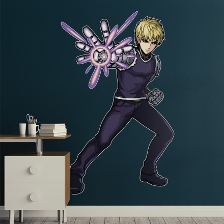 Genos - One Punch Man Αυτοκόλλητο Τοίχου
