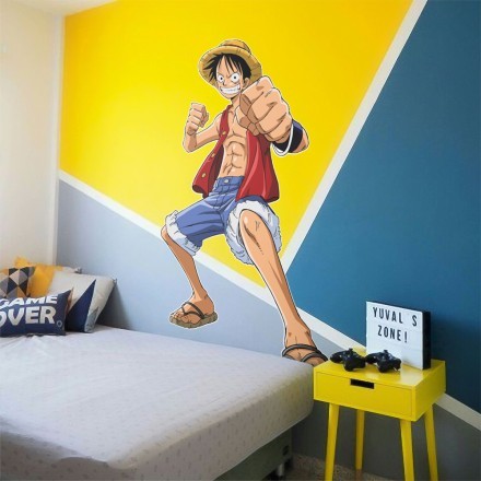 Luffy - One Piece Αυτοκόλλητο Τοίχου