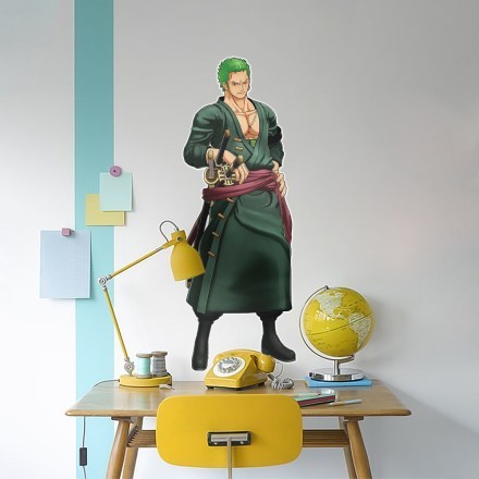 Roronoa Zoro - One Piece Αυτοκόλλητο Τοίχου