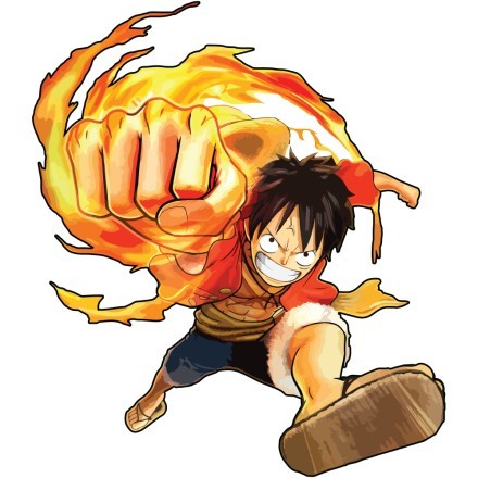 Luffy on fire - One Piece