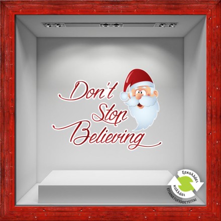 Don't stop believing...