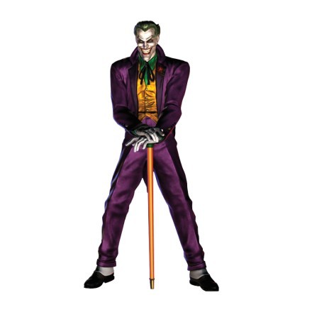 Joker κρατάει μπαστούνι