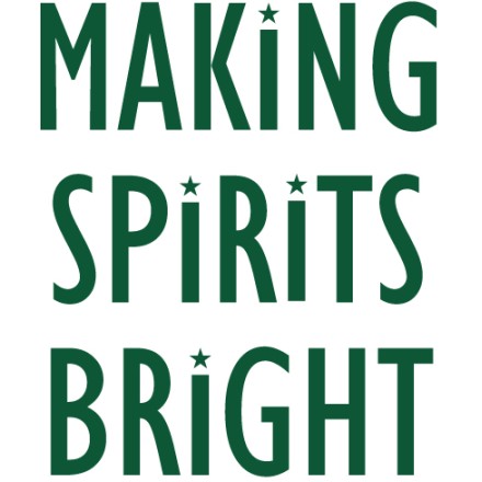 Making spirits bright Αυτοκόλλητο Βιτρίνας