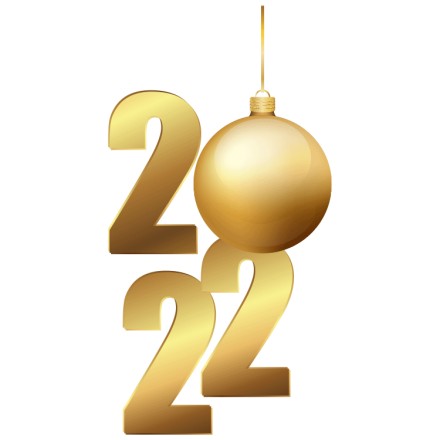 New Year 2022 GOLD