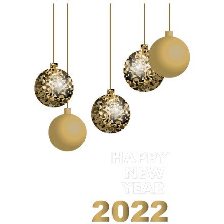 Golden Ornaments gold 2022