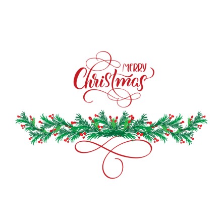 Christmas Mistletoe Garland
