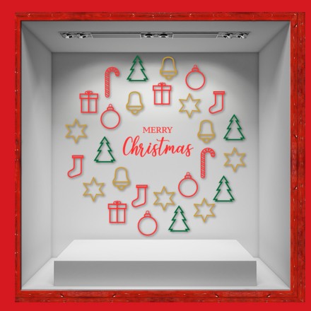 Christmas Ornaments colorful