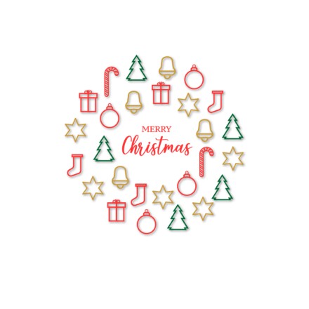 Christmas Ornaments colorful