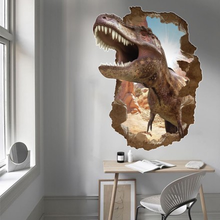Μεγάλος Δεινόσαυρος Αυτοκόλλητο Τοίχου