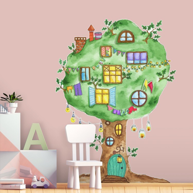 Αυτοκόλλητο Τοίχου Treehouse