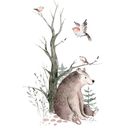 Αρκούδα ξεκουράζετε στο Δέντρο