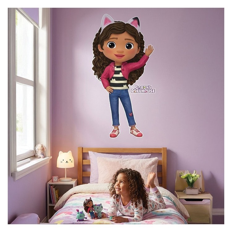 Αυτοκόλλητο Τοίχου Gabby's Dollhouse
