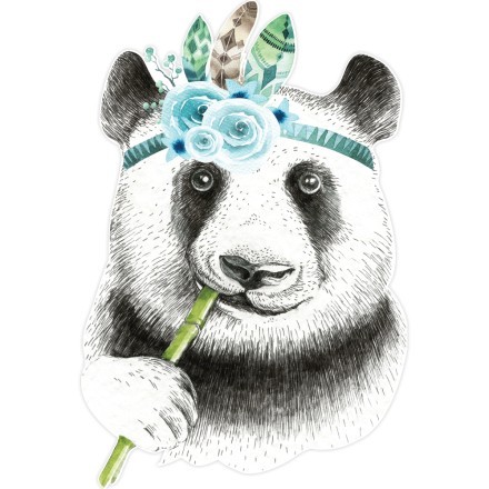 Flowy Panda
