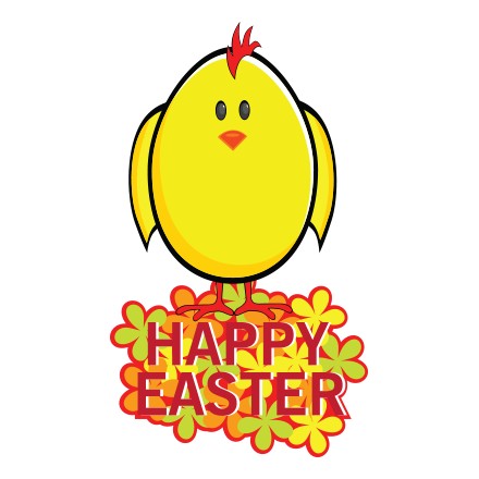 Happy Easter Chick
