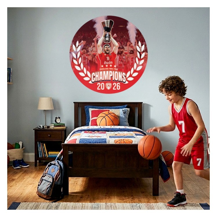 Αυτοκόλλητο Τοίχου Olympiacos Final Four