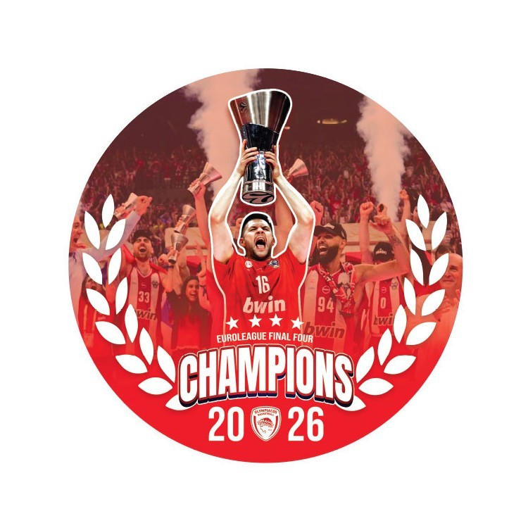 Αυτοκόλλητο Τοίχου Olympiacos Final Four