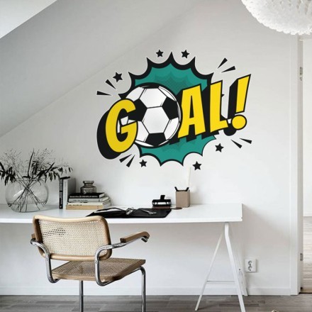 Goal Αυτοκόλλητο Τοίχου
