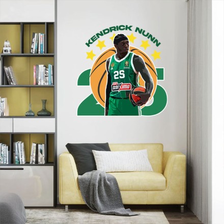 Kendrick Nunn Αυτοκόλλητο Τοίχου