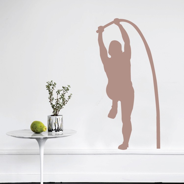 Αυτοκόλλητο Τοίχου 'Αλμα επί κοντώ