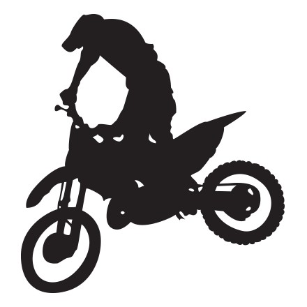 Motocross on road