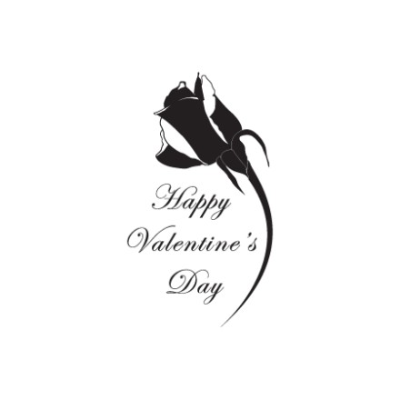 Happy Valentines Day Rose