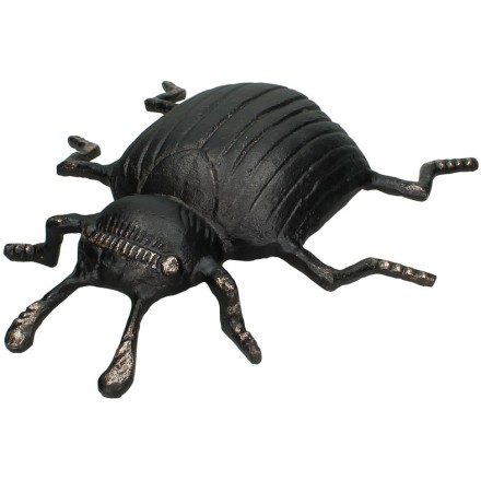 BEETLE ΔΙΑΚΟΣΜΗΤΙΚΟ ΣΚΑΘΑΡΙ ΜΑΥΡΟ 31x28x7cm Έπιπλα & Διακοσμητικά