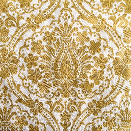 ELEGANCE JAIPUR ΧΑΡΤΟΠΕΤΣΕΤΑ ΛΕΥΚΟ ΧΡΥΣΟ 33x33cm