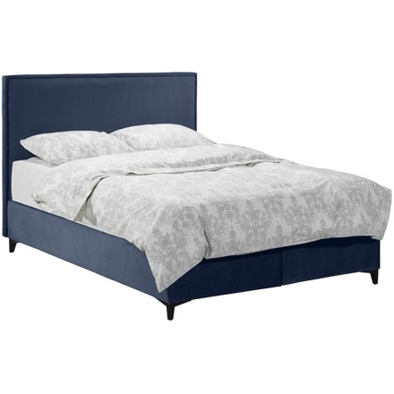 FRAME ΚΡΕΒΑΤΙ ΜΕ ΑΠΟΘΗΚ. ΧΩΡΟ (ΓΙΑ ΣΤΡΩΜΑ 90x200cm) ΜΠΛΕ 04-790 208x90xH120cm