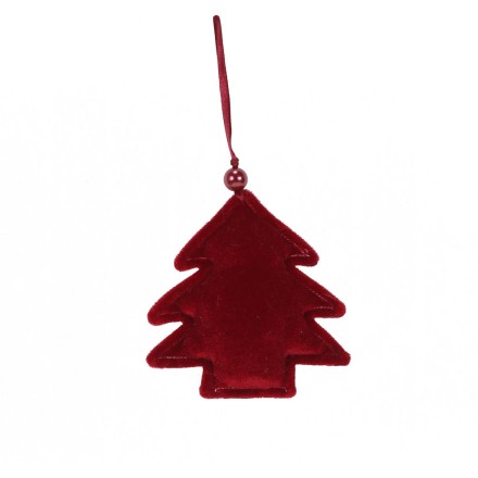 GLAM TREE ΧΡΙΣΤΟΥΓΕΝΝΙΑΤΙΚΟ ΔΙΑΚΟΣΜΗΤΙΚΟ ΚΟΚΚΙΝΟ 10xΥ11cm