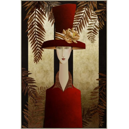 MILORD LADY 1 ΠΙΝΑΚΑΣ ΚΑΜΒΑΣ ΣΑΜΠΑΝΙ ΚΟΡΝΙΖΑ 80x120xΥ4,5cm