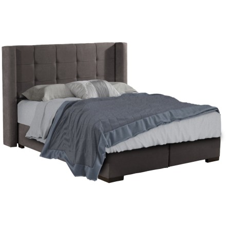 NOVEL ΚΡΕΒΑΤΙ ΜΕ ΑΠΟΘΗΚ. ΧΩΡΟ (ΓΙΑ ΣΤΡΩΜΑ 160x200cm) BEIGE 05-811 210x160x125