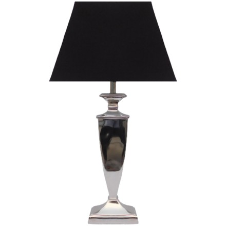 ROYAL 3 ΦΩΤΙΣΤΙΚΟ ΕΠΙΤΡΑΠΕΖΙΟ ΜΕΤΑΛΛΟ ΑΣΗΜΙ 35x22xΥ70cm