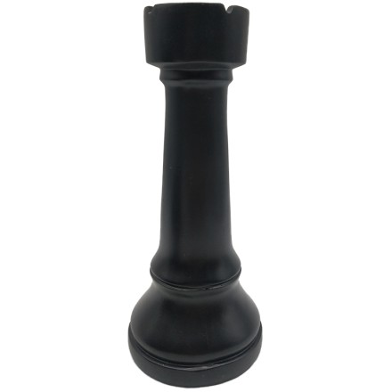 THE CASTLE ΔΙΑΚΟΣΜΗΤΙΚΟ ΠΙΟΝΙ POLYRESIN ΜΑΥΡΟ Δ11xΥ25cm